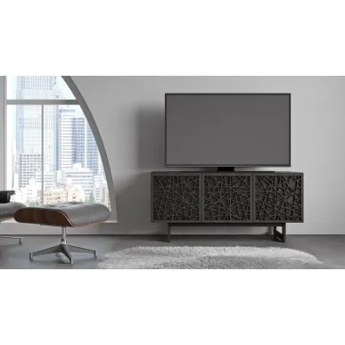 BDI Elements Ricochet Doors 8777 Charcoal Stained Ash